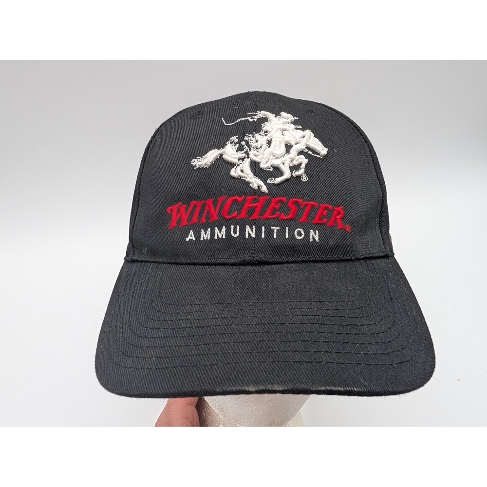 Winchester Ammunition Hat Black XP3 Supreme Elite Embroidered Baseball Cap